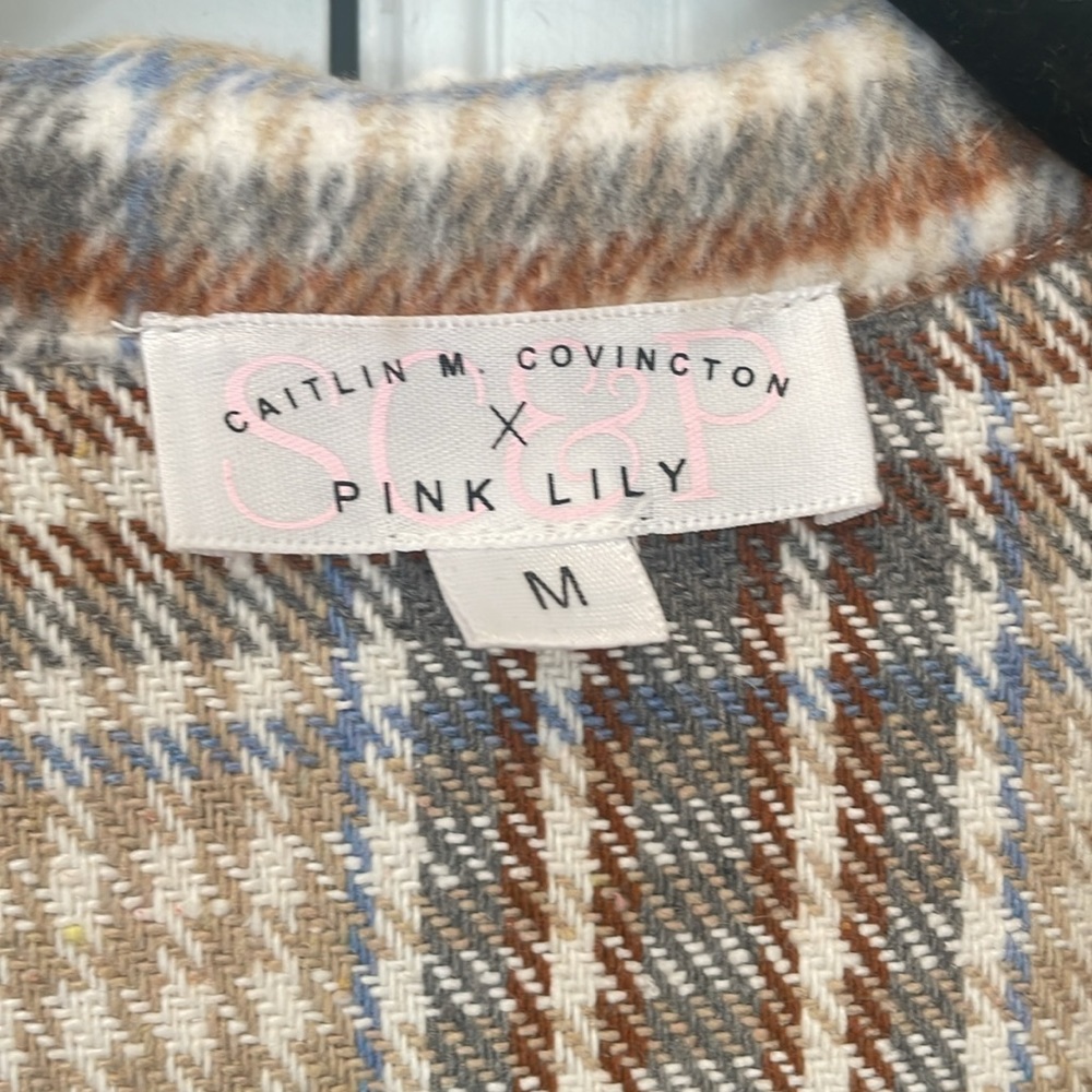 Pink Lily Shacket - Picture 3 of 5